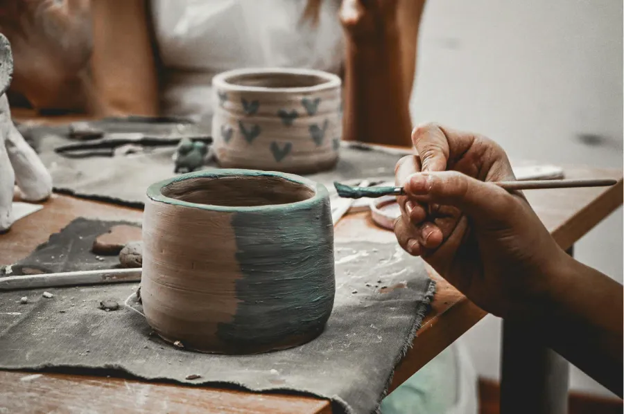 Bảng màu men gốm nghệ thuật